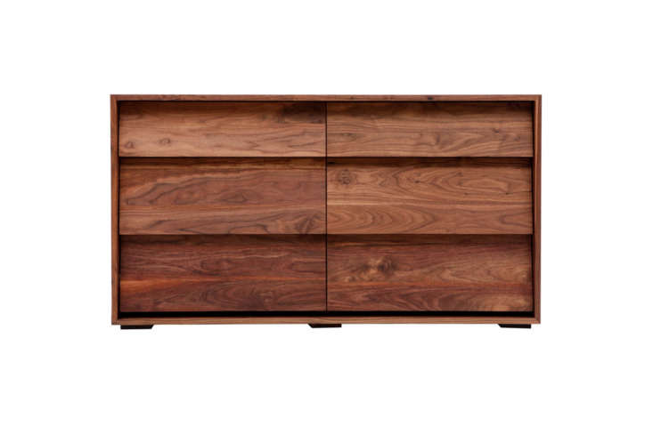 from artless, the oliver small dresser is made of solid walnut with plywood dra 20