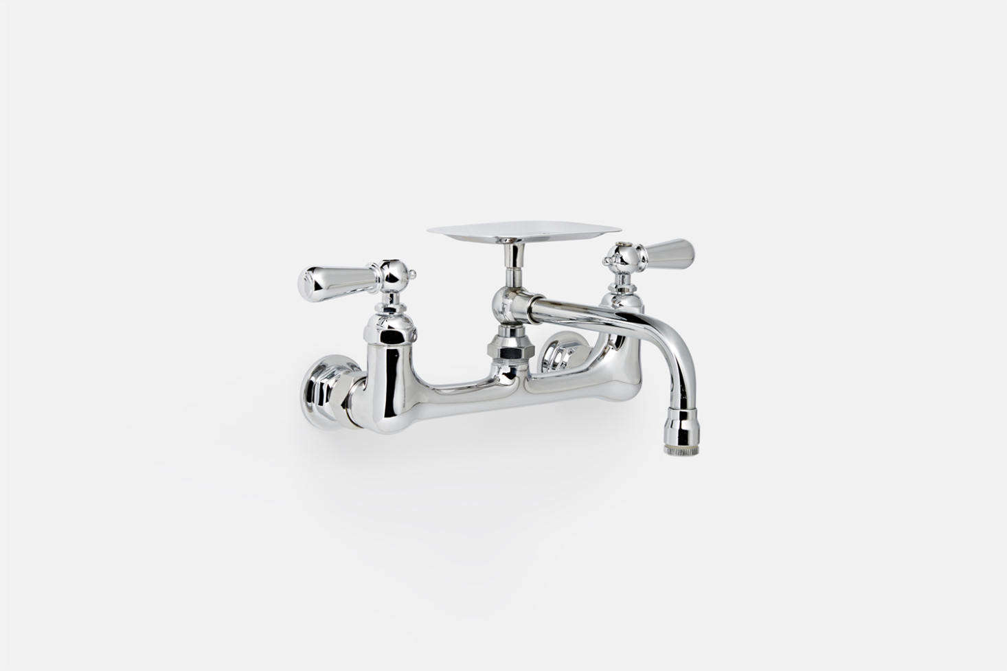 From Rejuvenation, the Wall-Mounted Utility Faucet Soap Dish is $4.