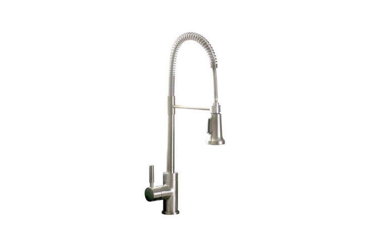 the premier essen single handle commercial style kitchen faucet (\1\20334lf) in 18