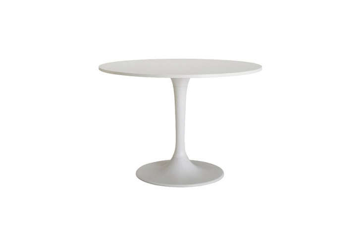 ikea&#8\2\17;s docksta dining table is 4\1 3/8 inches in diameter and featu 10