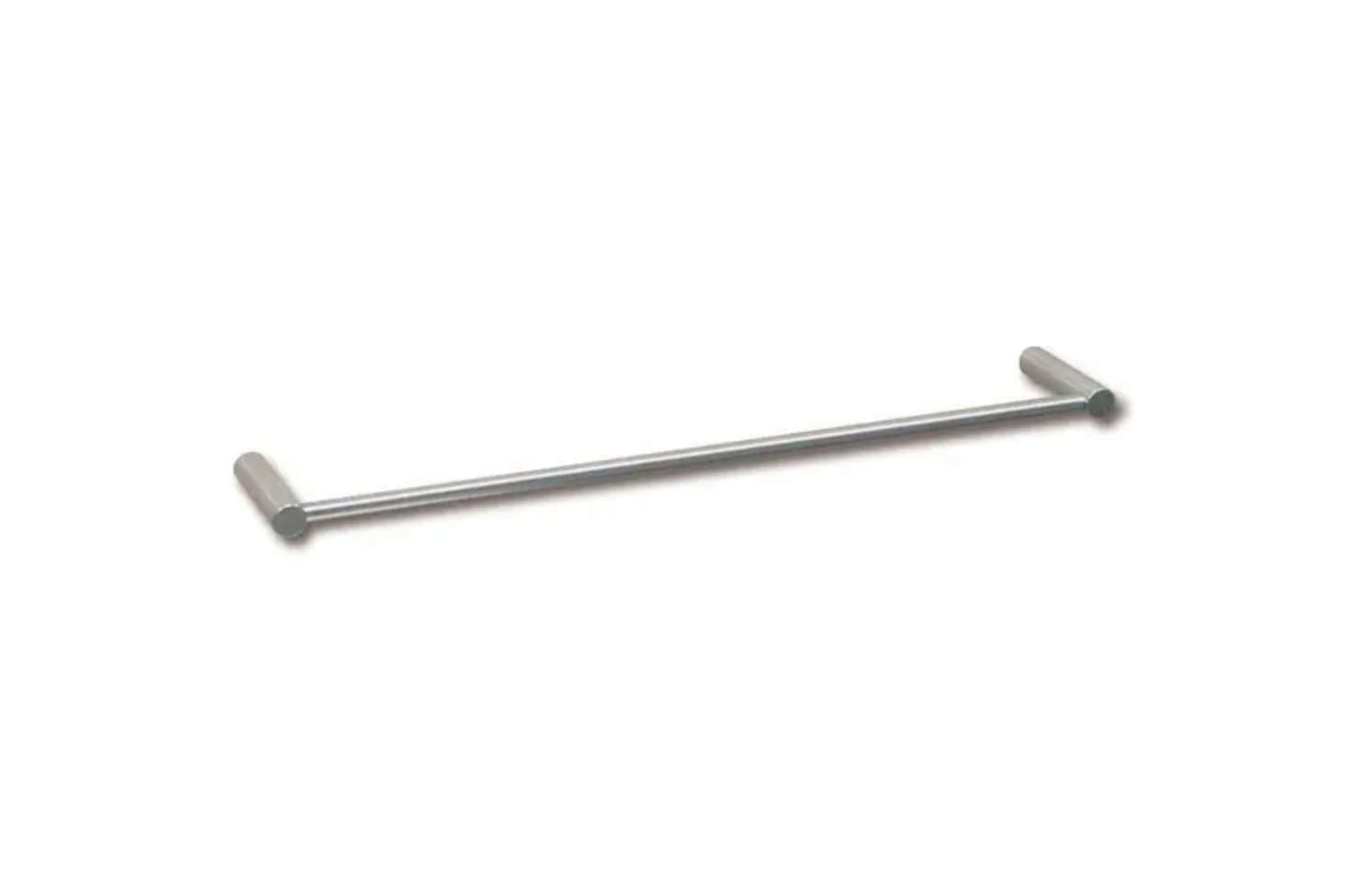 The Sugatsune Satin Wall Mount Single Towel Bar is $60.39 at Lowes.