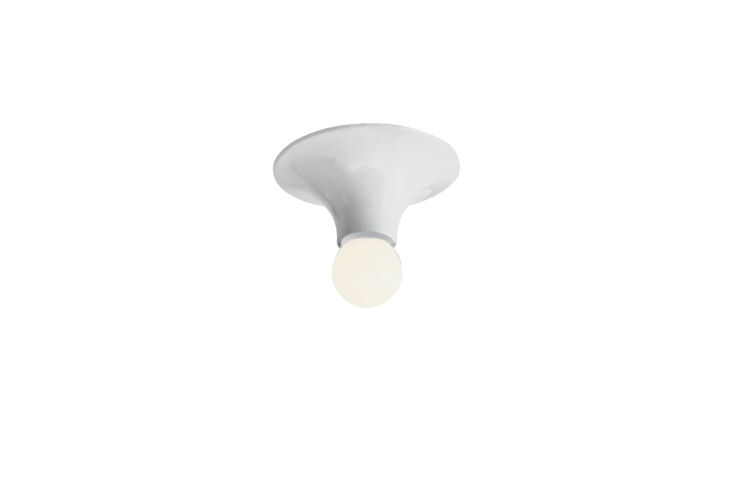 the classic artemide teti wall or ceiling light is \$\1\16 at lightology. 21