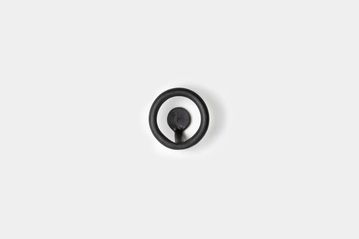 The SIN Handmade Uni Wall Hook in black is $4
