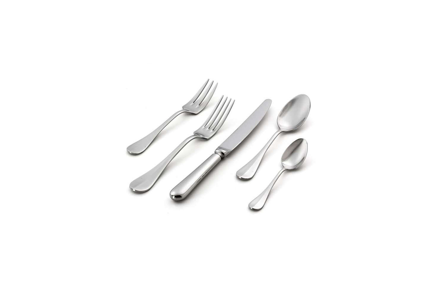 The Beau Manoir Flatware is made in France; $59.95 for a 5-piece set at Williams-Sonoma.