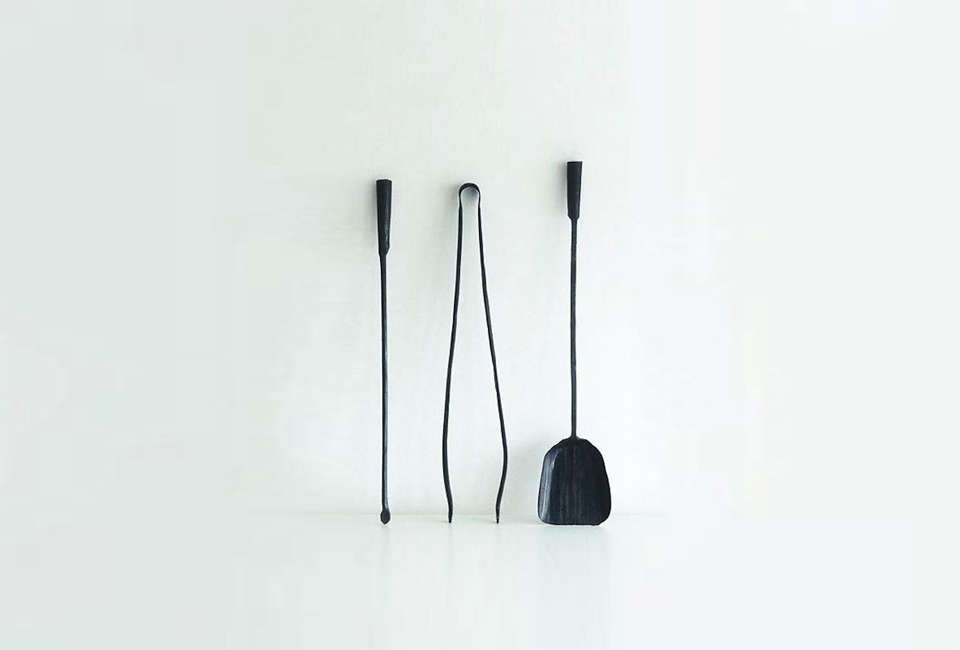 the ferro & fuoco wall mounted fireplace tools is a set of three hand  26