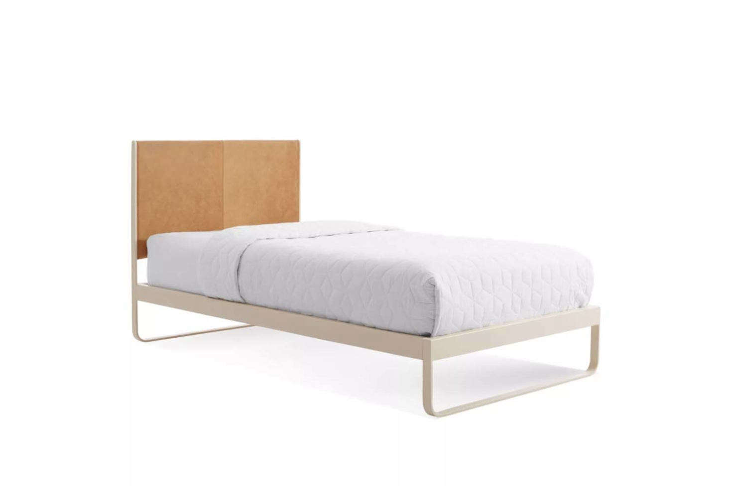 The Blu Dot Me Time Leather Twin Bed is $data-src=