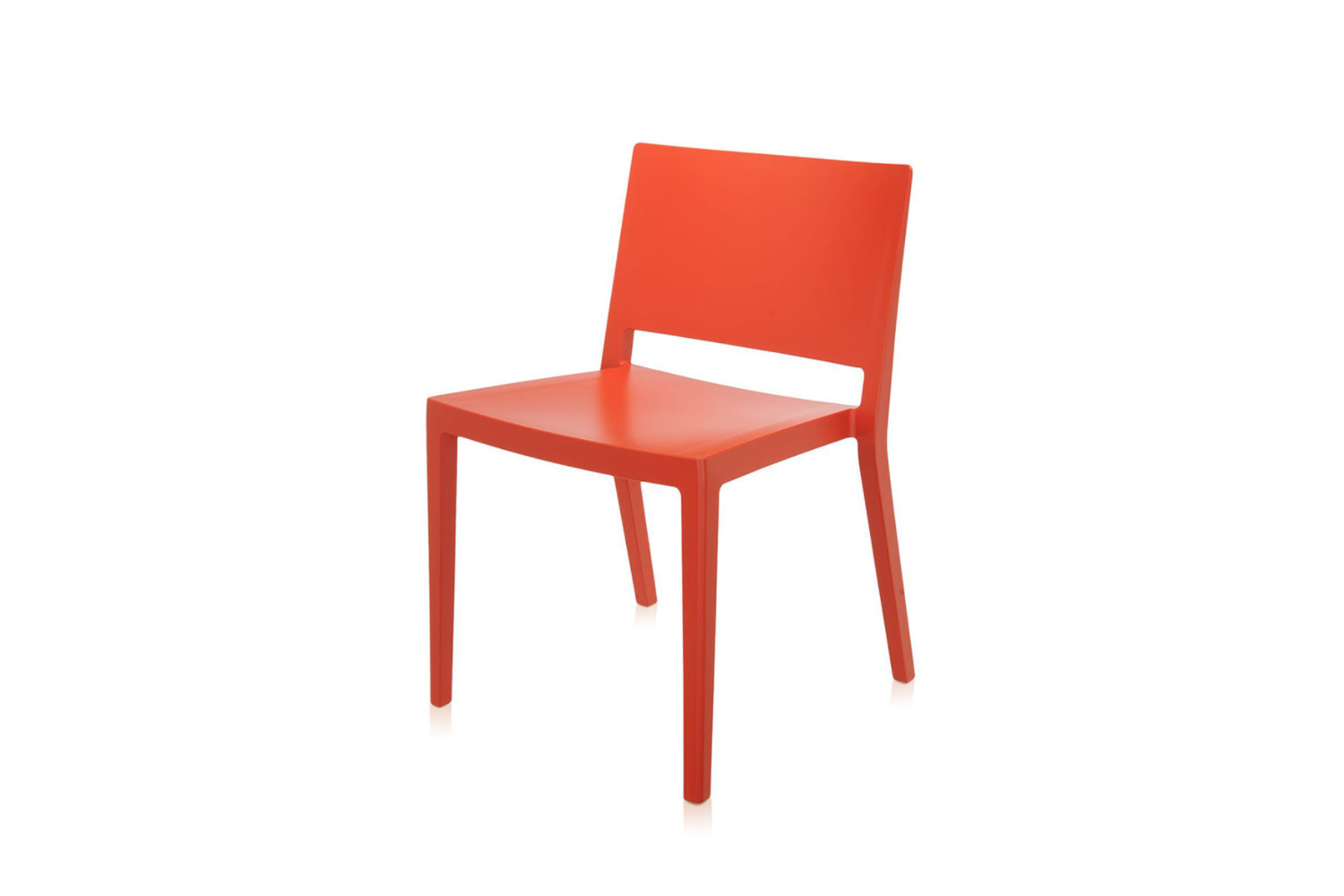 the kartell lizz stacking chair \2 pack designed by piero lissoni is \$750 at h 25