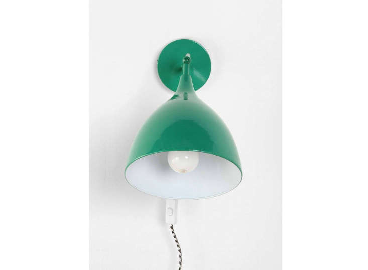  guess how much this emerald green sconce costs? 18