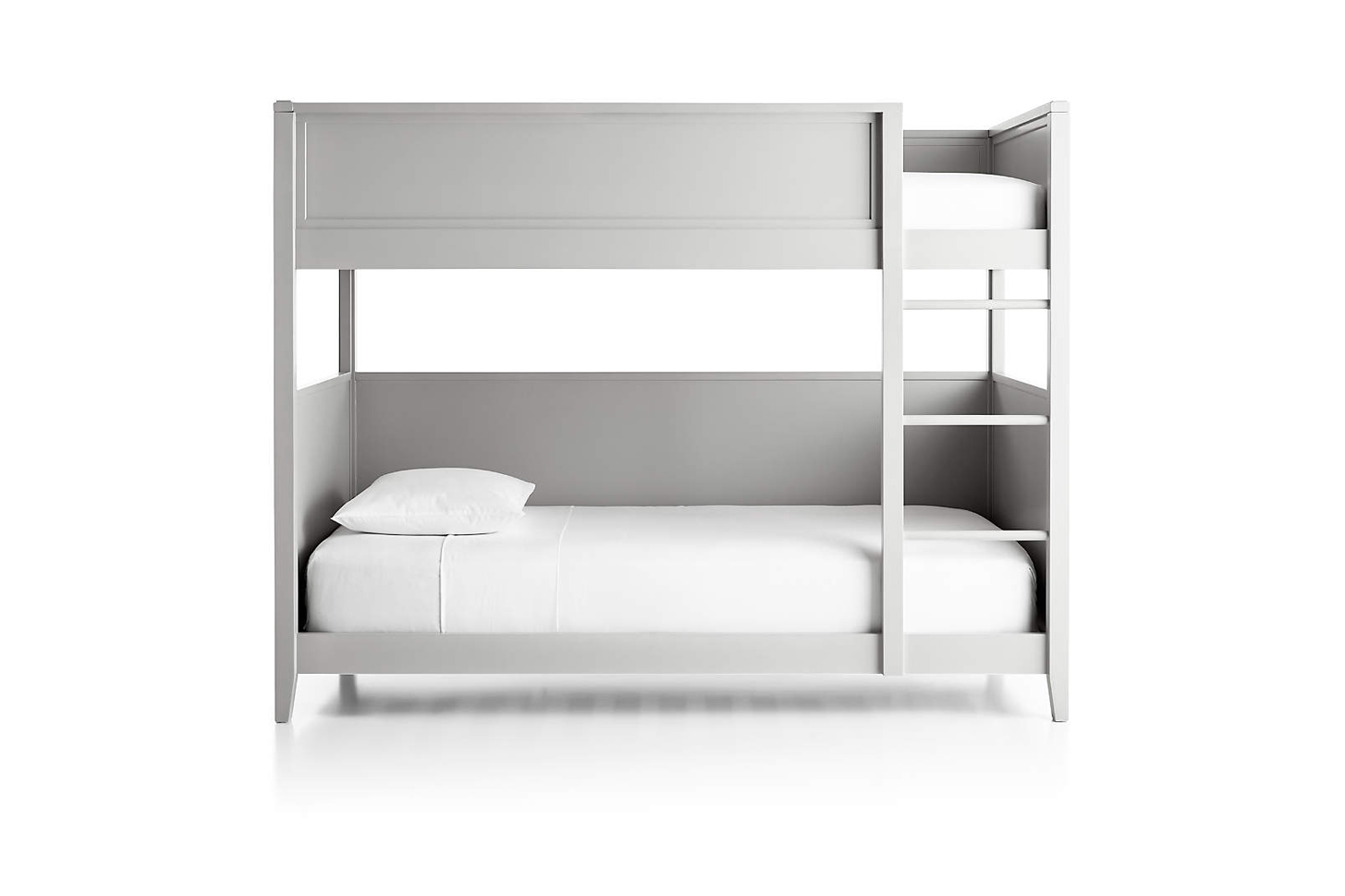 the crate & barrel small space twin bunk bed is \$\1,499. 19