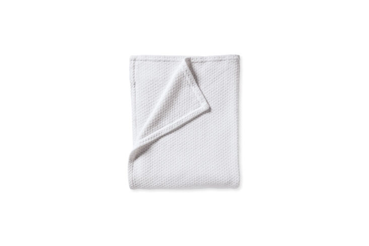 the serena & lily eastham bed blanket in white is \$358 for a full/queen si 17