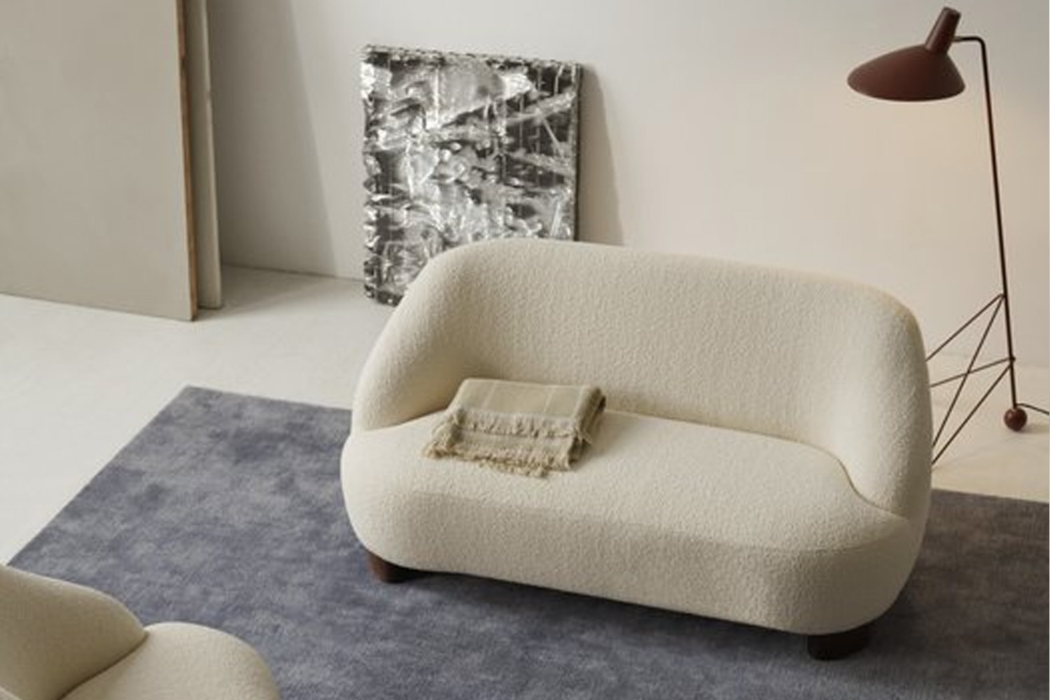 the margas lc3 \2 seater sofa, designed by louise liljencrantz, is \$5,050 cad  14