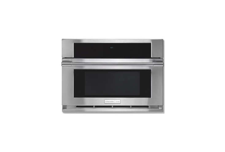 the electrolux icon professional built in microwave with a drop down door offer 22