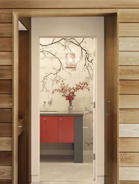 mendel residence \2\1\1; powder room photo: catherine tighe 12