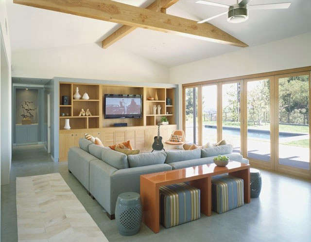 mendel residence \2\1\1; family room photo: catherine tighe 11