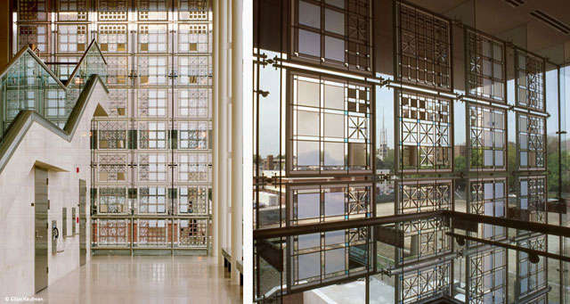 stamford courthouse: courthouse lobby in stamford, ct. commissioned by state of 9