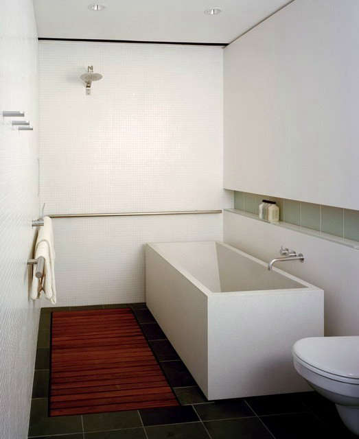 guest bath, santa fe \2\1\1; durat tub; boffi showerhead; vola mixer &am 9