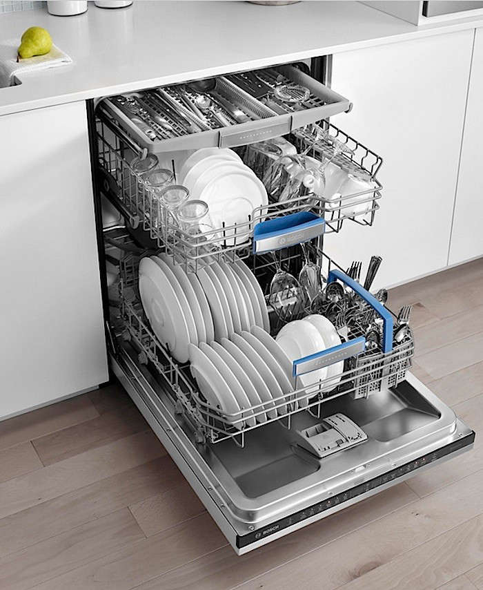 Bosch 800 series dishwasher three racks