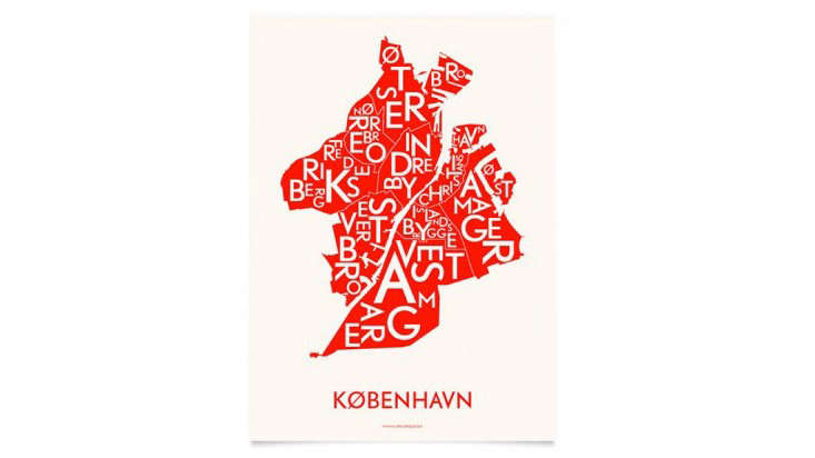 Danish Love Typographic City Posters  portrait 5