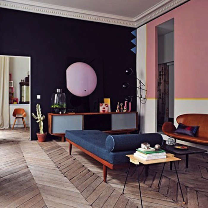 Go Big or Go Home 10 Geometric Painted Walls portrait 10