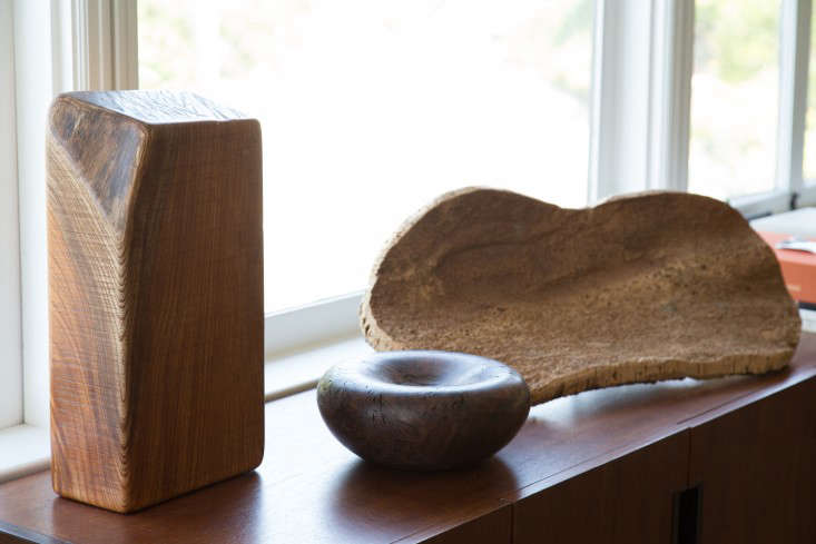 a wooden threesome: sculptures by hideki takayama and alma allen, and a piece o 23