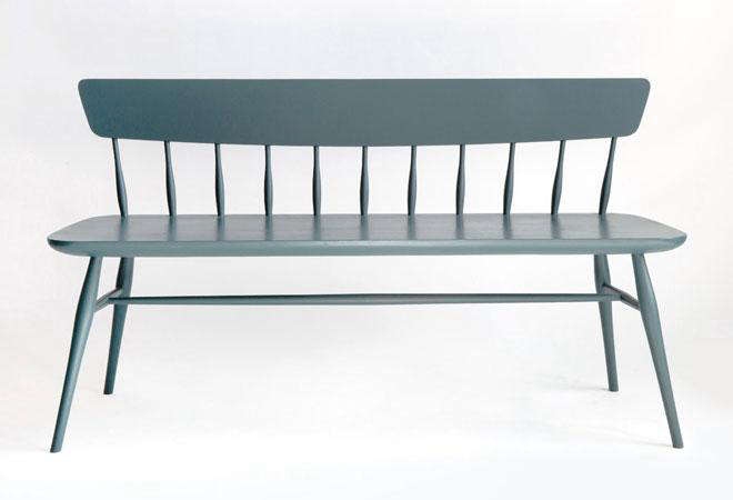 Moving Mountains Windsor Bench Blue