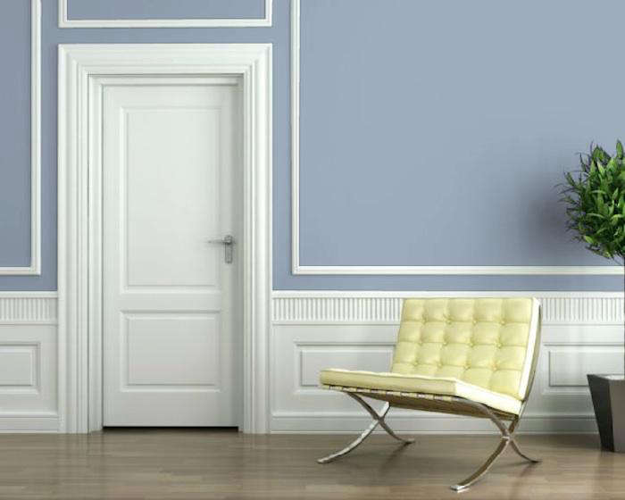 Sherwin Williams Aleutian Blue walls