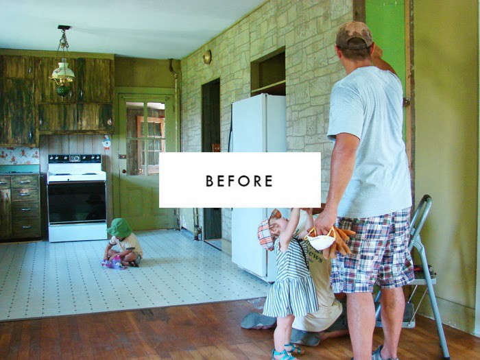 here&#8\2\17;s a glimpse of the brady bunch–style kitchen as it was; 22