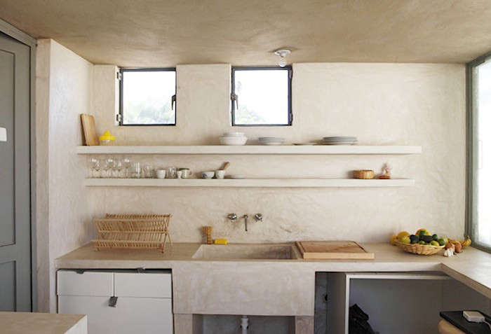 a kitchen in todos santos, mexico, photographed by laure joliet from a soulful  25