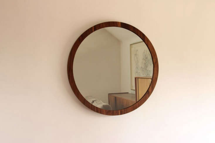 wood mirror round 2