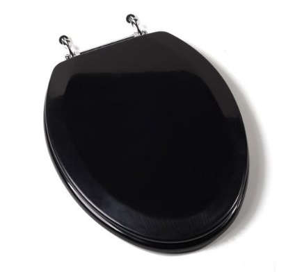 amazon black toilet seat