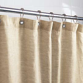 Bath Natural Shower Curtains portrait 3