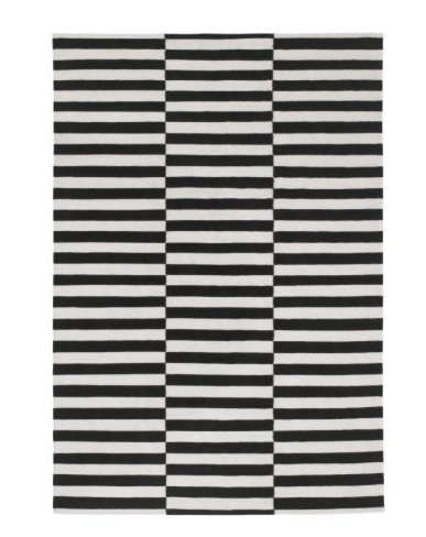 Walls Windows  Floors Black and White Graphic Rugs portrait 4