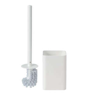 muji toilet brush with case