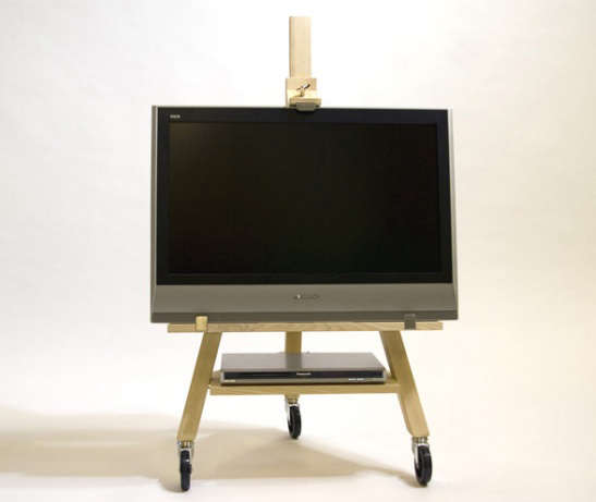 Minimalist Mobile TV Easel portrait 3