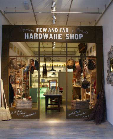 Few and far hardware shop