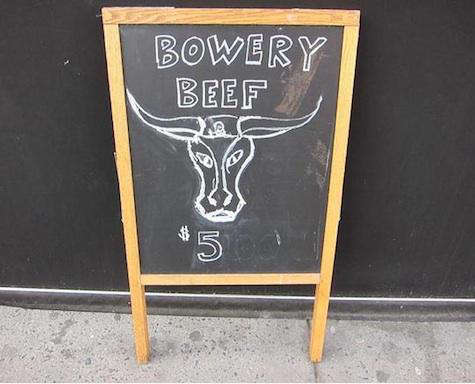 Restaurant Visit Bowery Beef in New York portrait 3