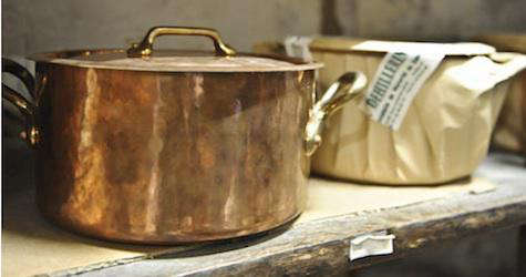 mauviel copper pot gp