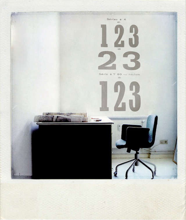 1graphic grey numbers wall sticker