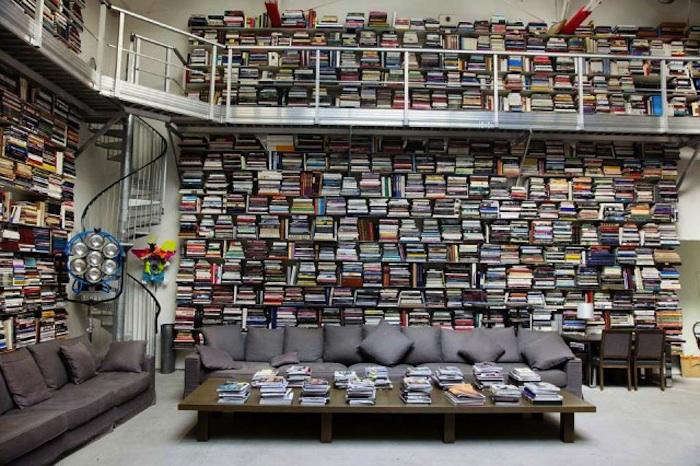 700 karl lagerfeld library paris the selby