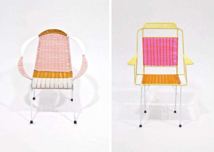 700 bright pink marni chairs