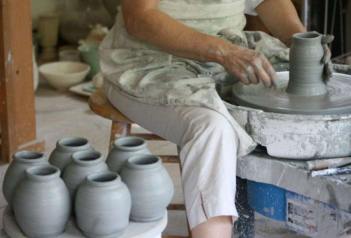 Studio Visit Frances Palmer in Connecticut portrait 3