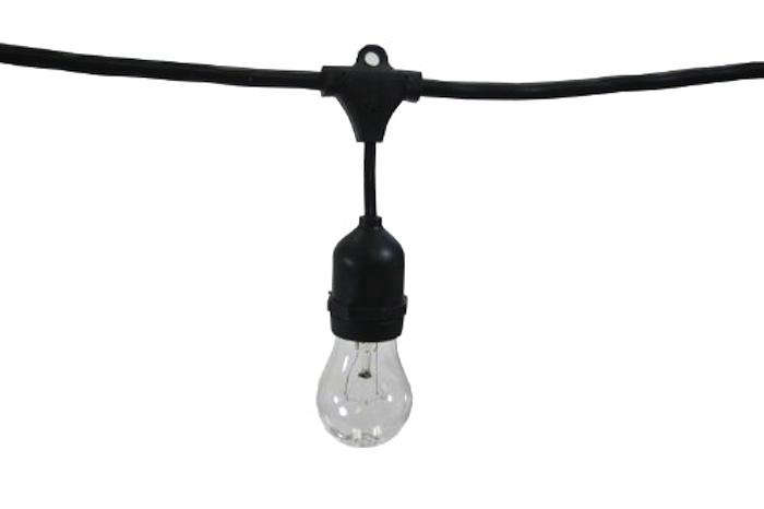 700 outdoor black commercial string lights