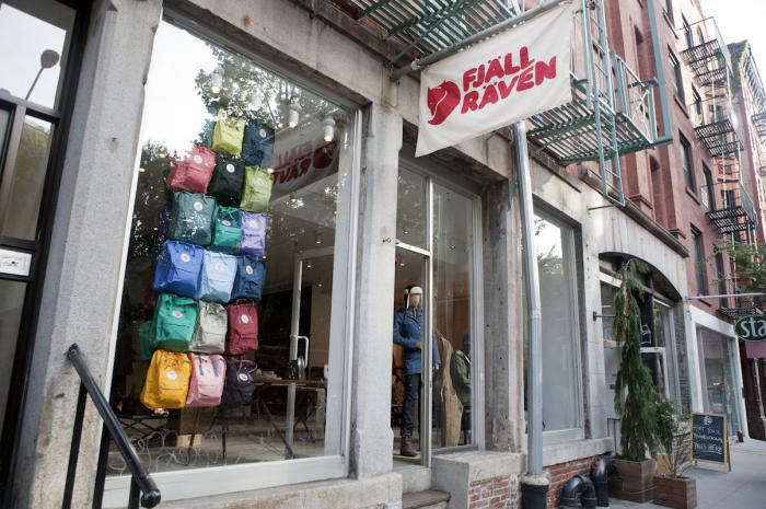 700 fjallraven store exterior