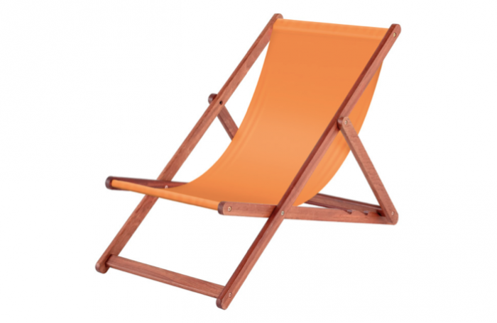 700 italian deck chairs in orange