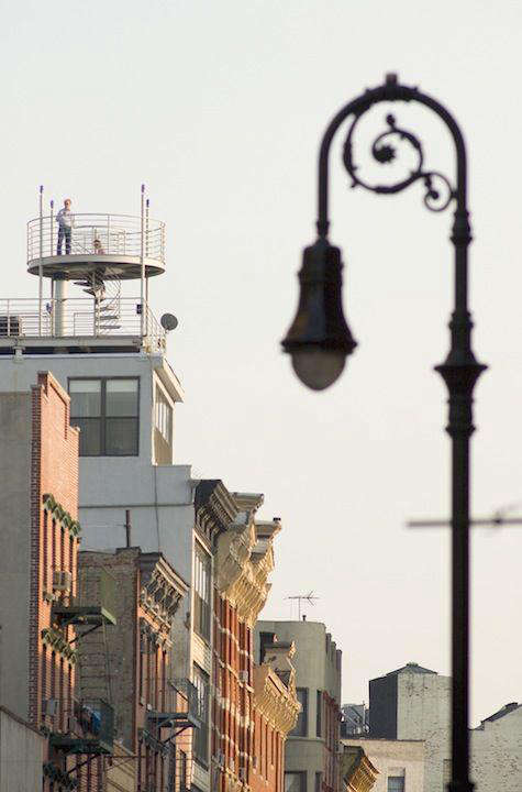 Architect Visit NY Roof Folly by Robert Kahn Architect portrait 3