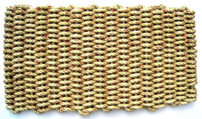 700 maine float rope mat straw