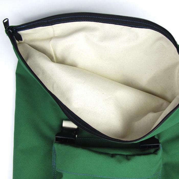 700 tim adams green bag zipper