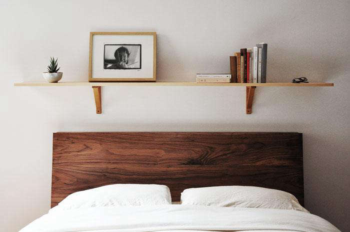 700 wooden headboard shelf 3