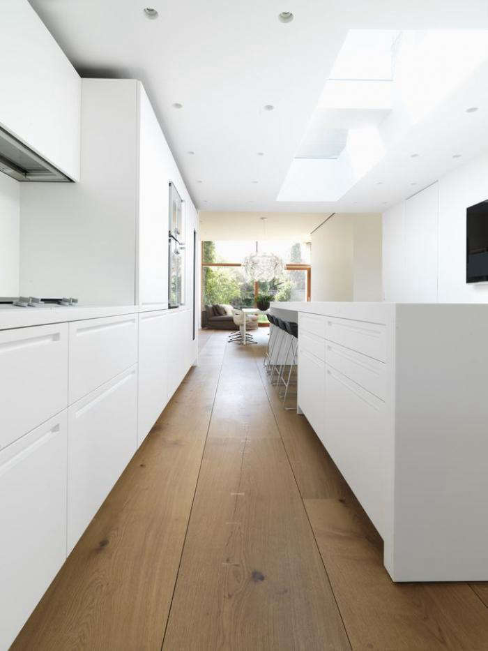 700 dinesen wide oak floor kitchen