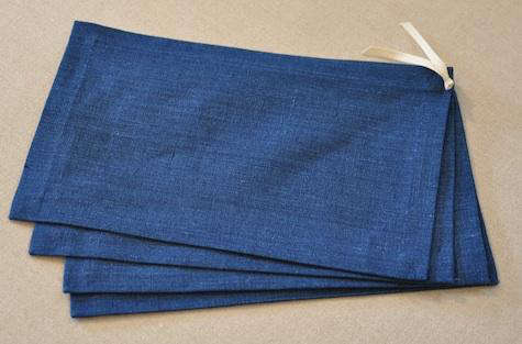 march linens indigo cocktail  20  napkins